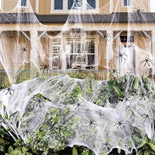 Spellbinding Halloween Decor: Webs, Floating Candles & More!