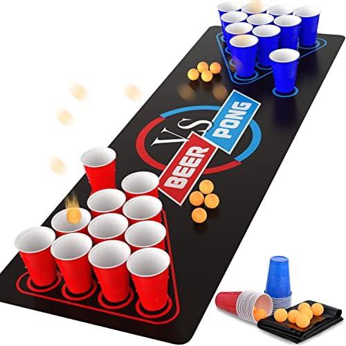 Unleashing Fun: Our Review of the GOLDGE‍ Beer Pong Set