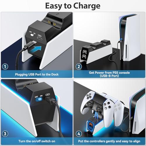 Power Up: Our Take on ‍the‍ PS5 Controller Charger Station