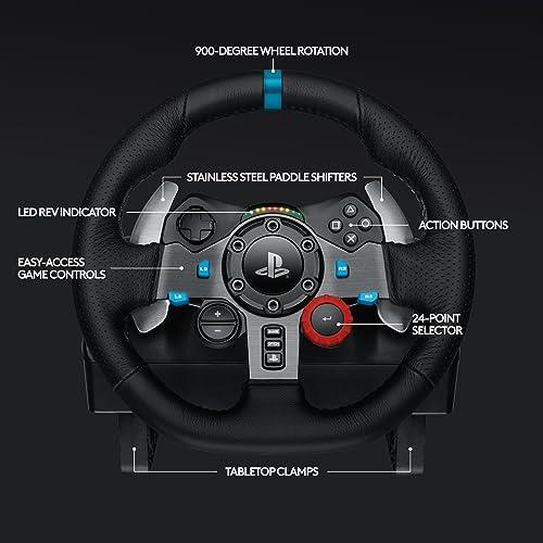 Experience Realistic Racing Joy with Logitech G29 Wheel